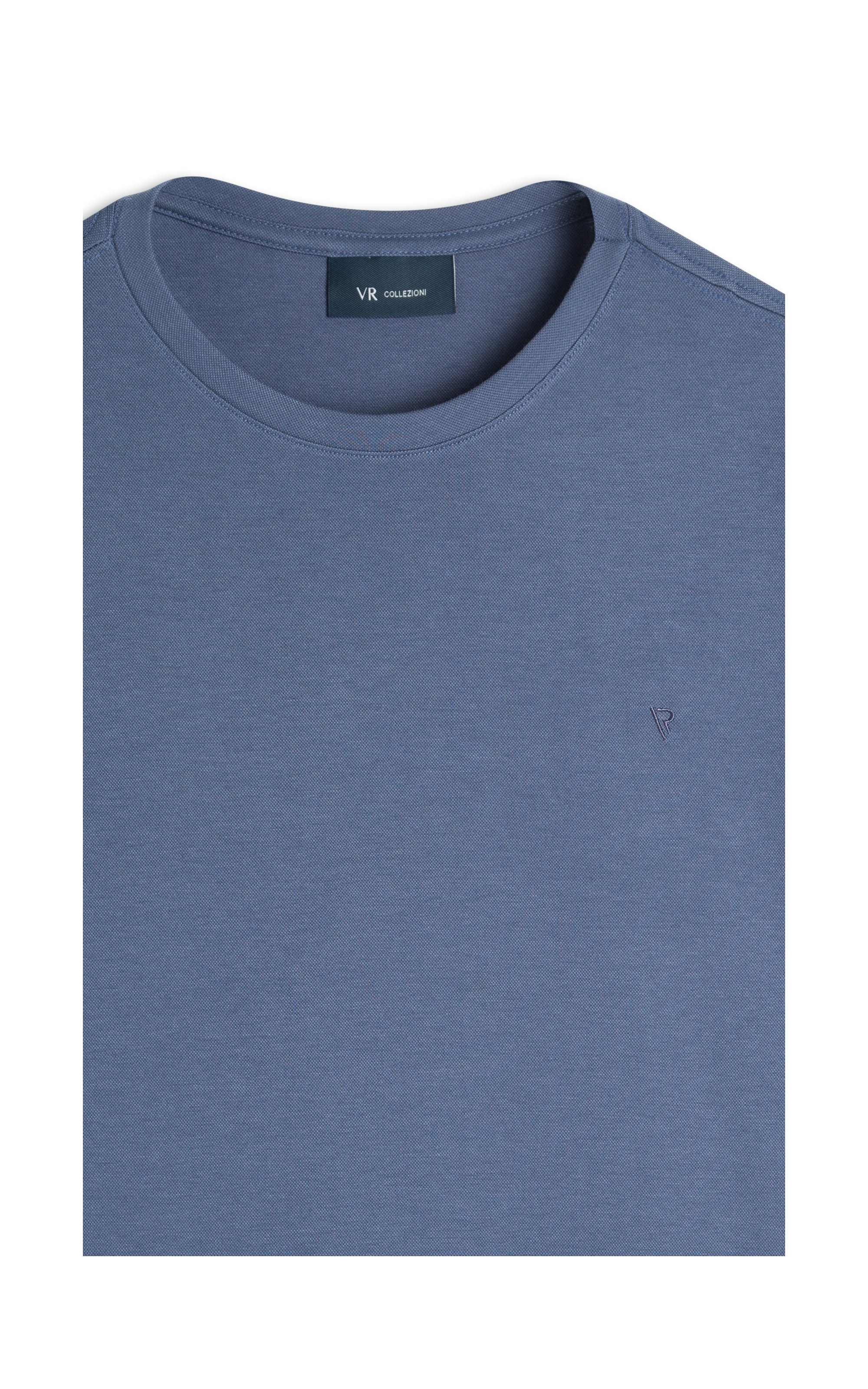 T-Shirt Interlock Pima Azul Claro