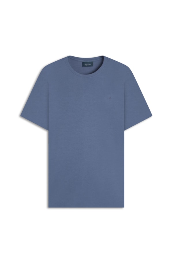 T-Shirt Interlock Pima Azul Claro