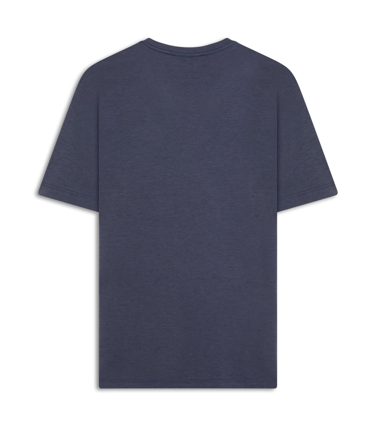 T-Shirt Interlock Pima Azul Escuro