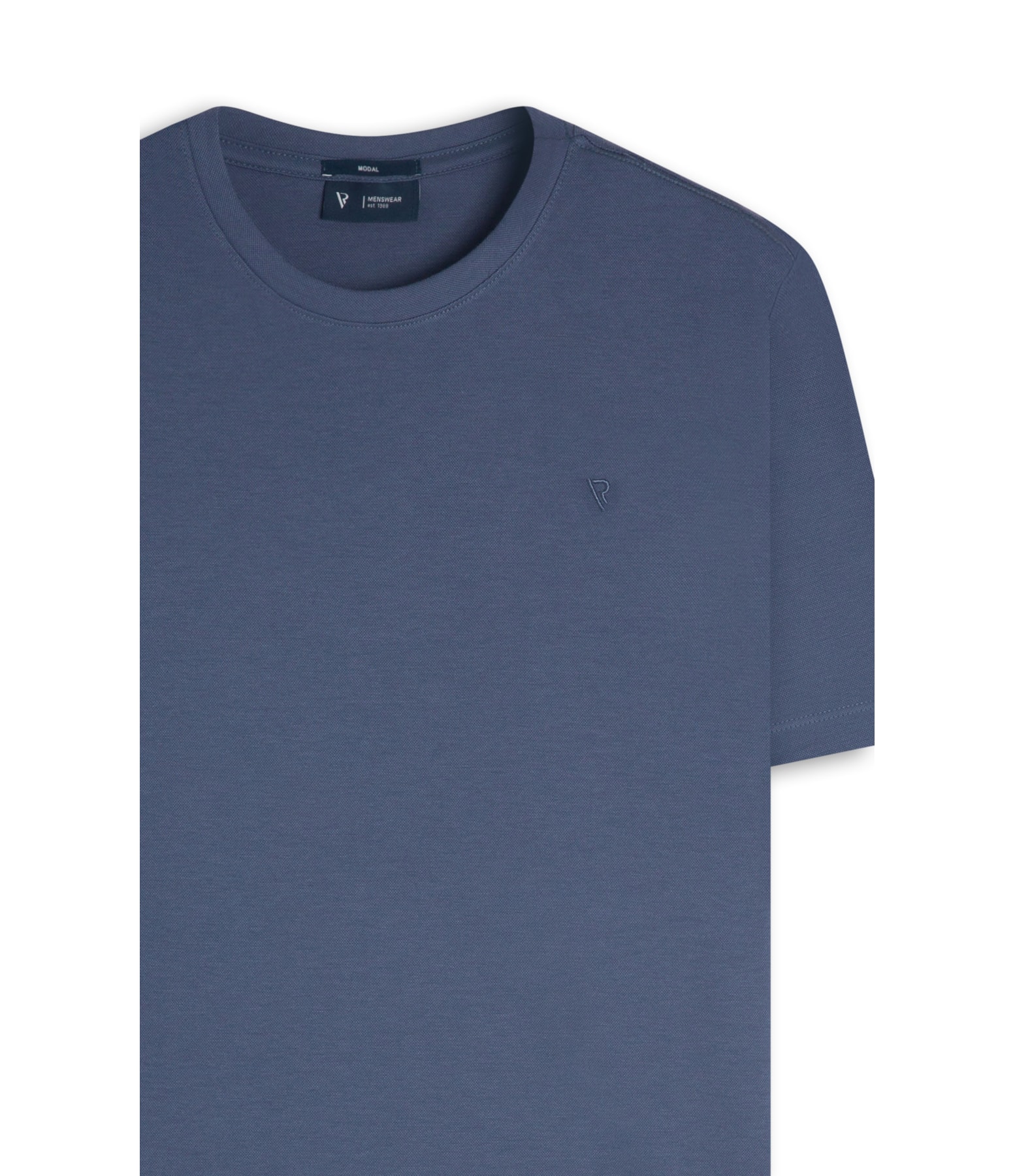 T-Shirt Interlock Pima Marinho
