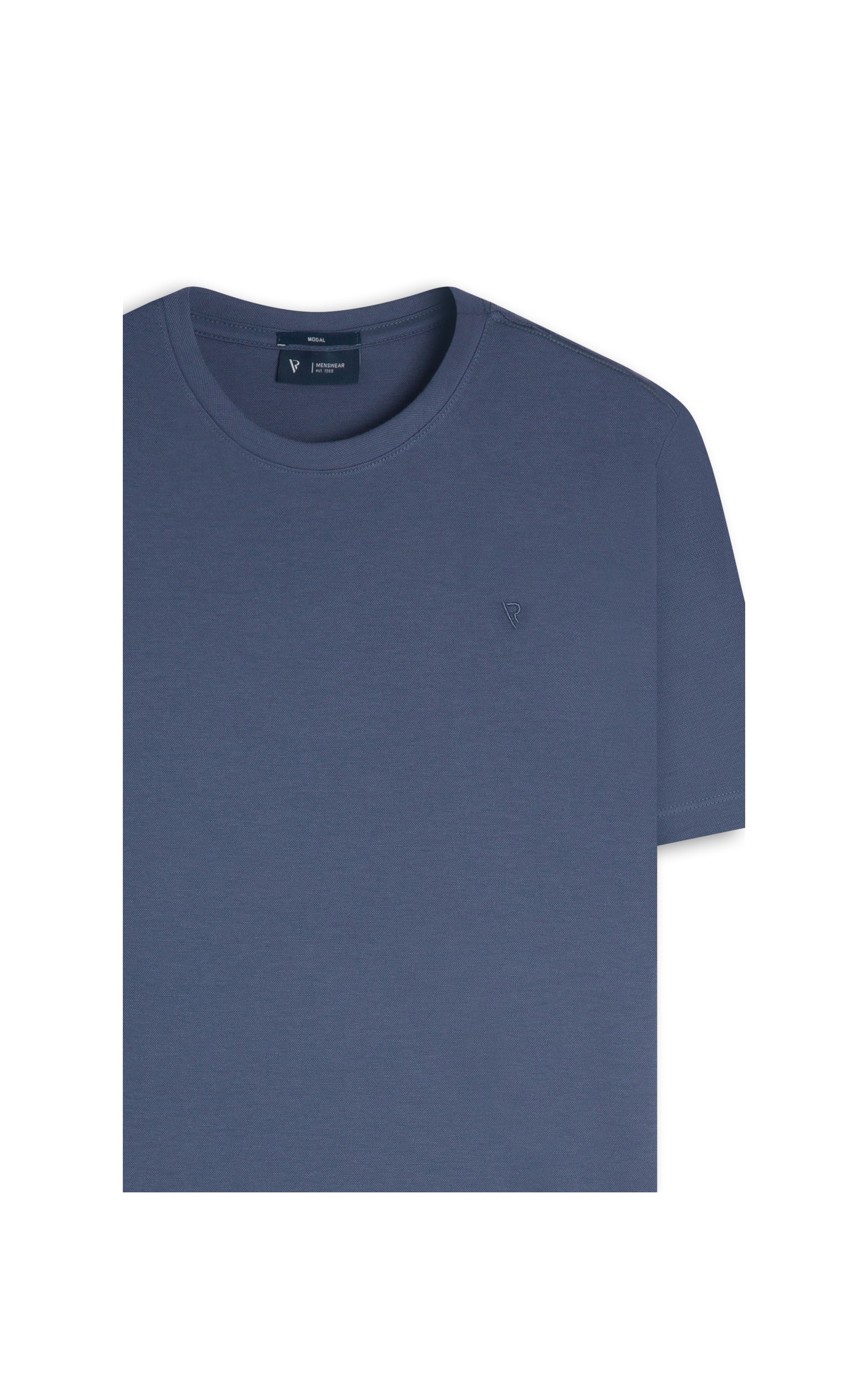 T-Shirt Interlock Pima Marinho