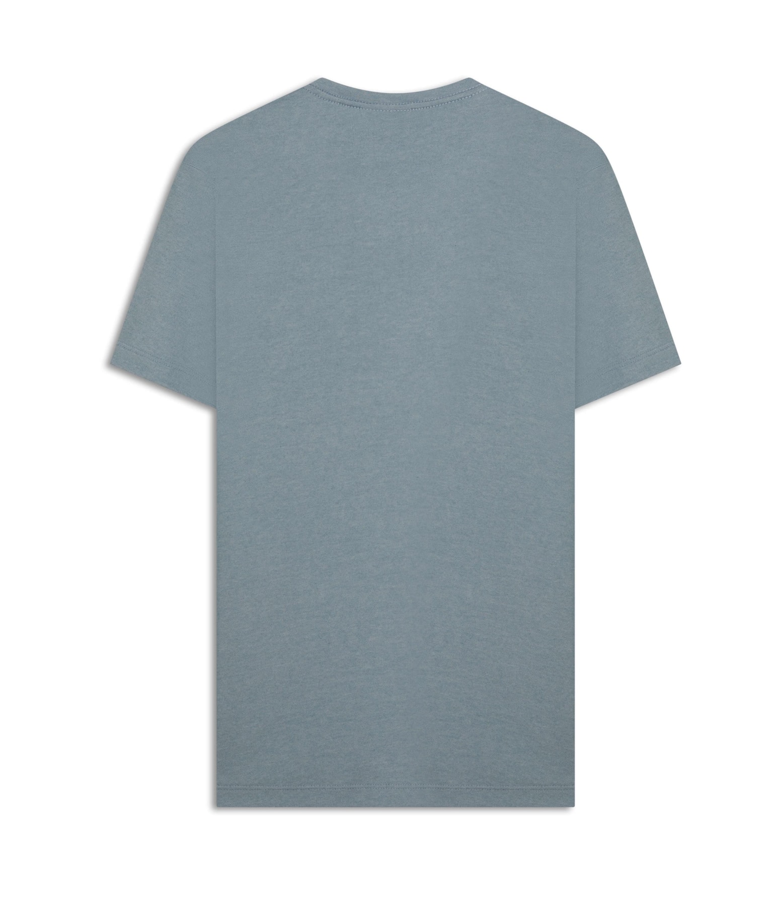 T-Shirt Interlock Pima Azul Seco