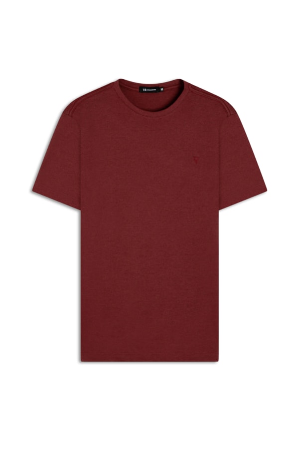 T-Shirt Interlock Pima Bordeaux