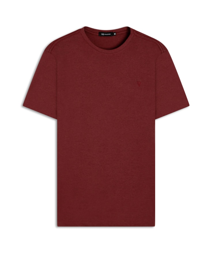 T-Shirt Interlock Pima Bordeaux