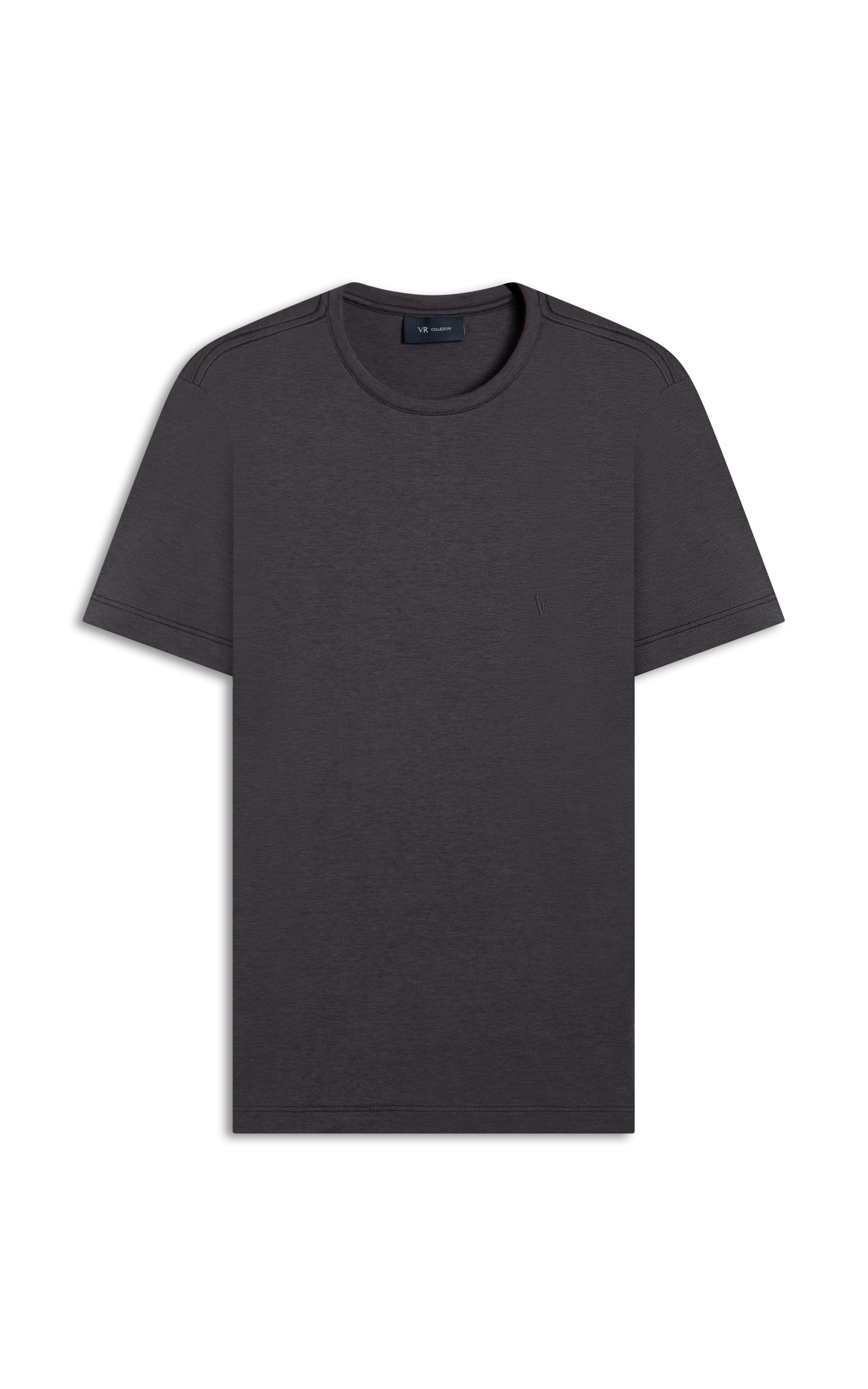 T-Shirt Interlock Pima Chumbo