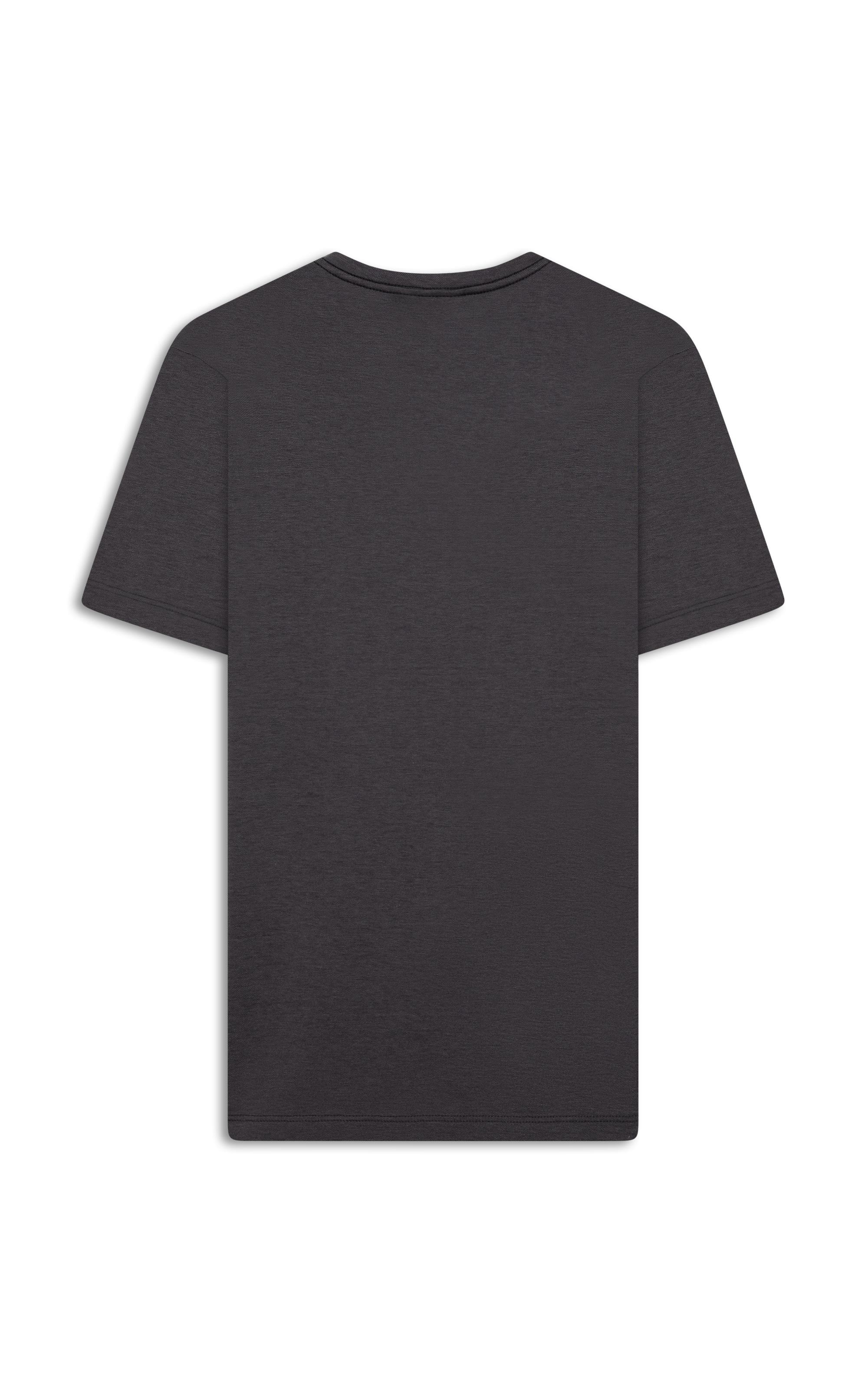 T-Shirt Interlock Pima Chumbo