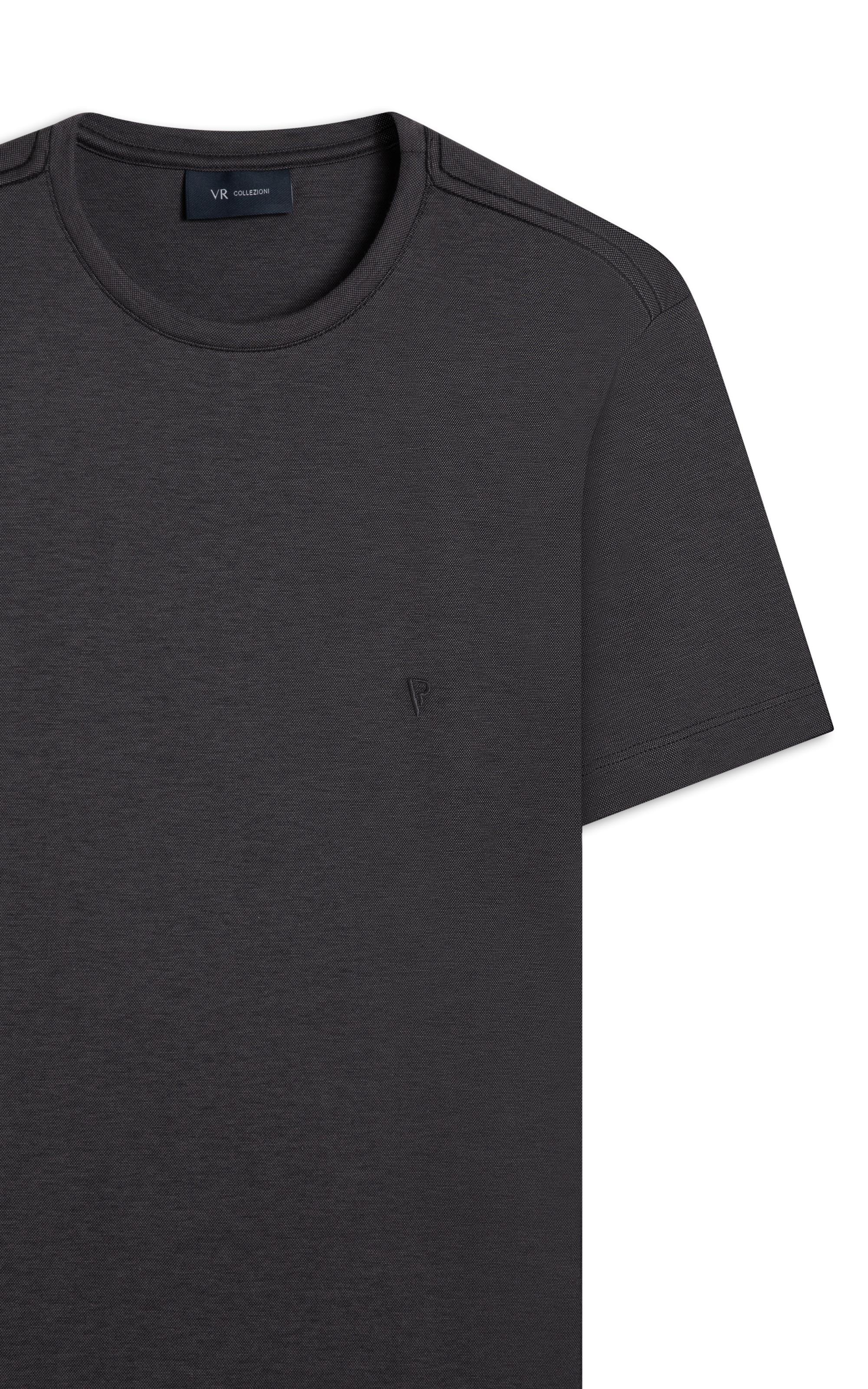 T-Shirt Interlock Pima Chumbo
