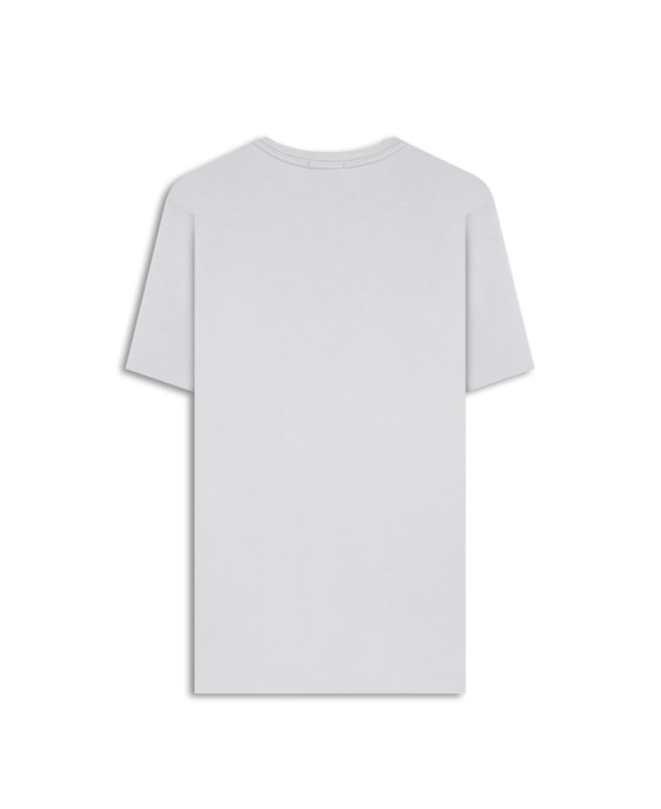 T-Shirt Interlock Pima Cinza Claro