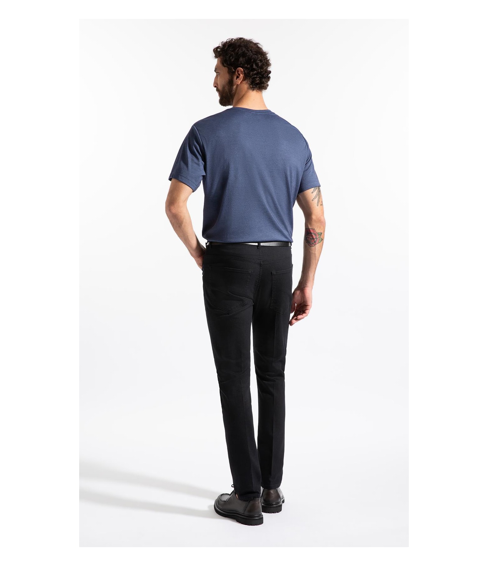 T-Shirt Interlock Pima Dark Blue                