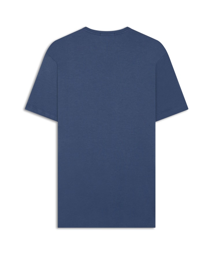 T-Shirt Interlock Pima Marinho