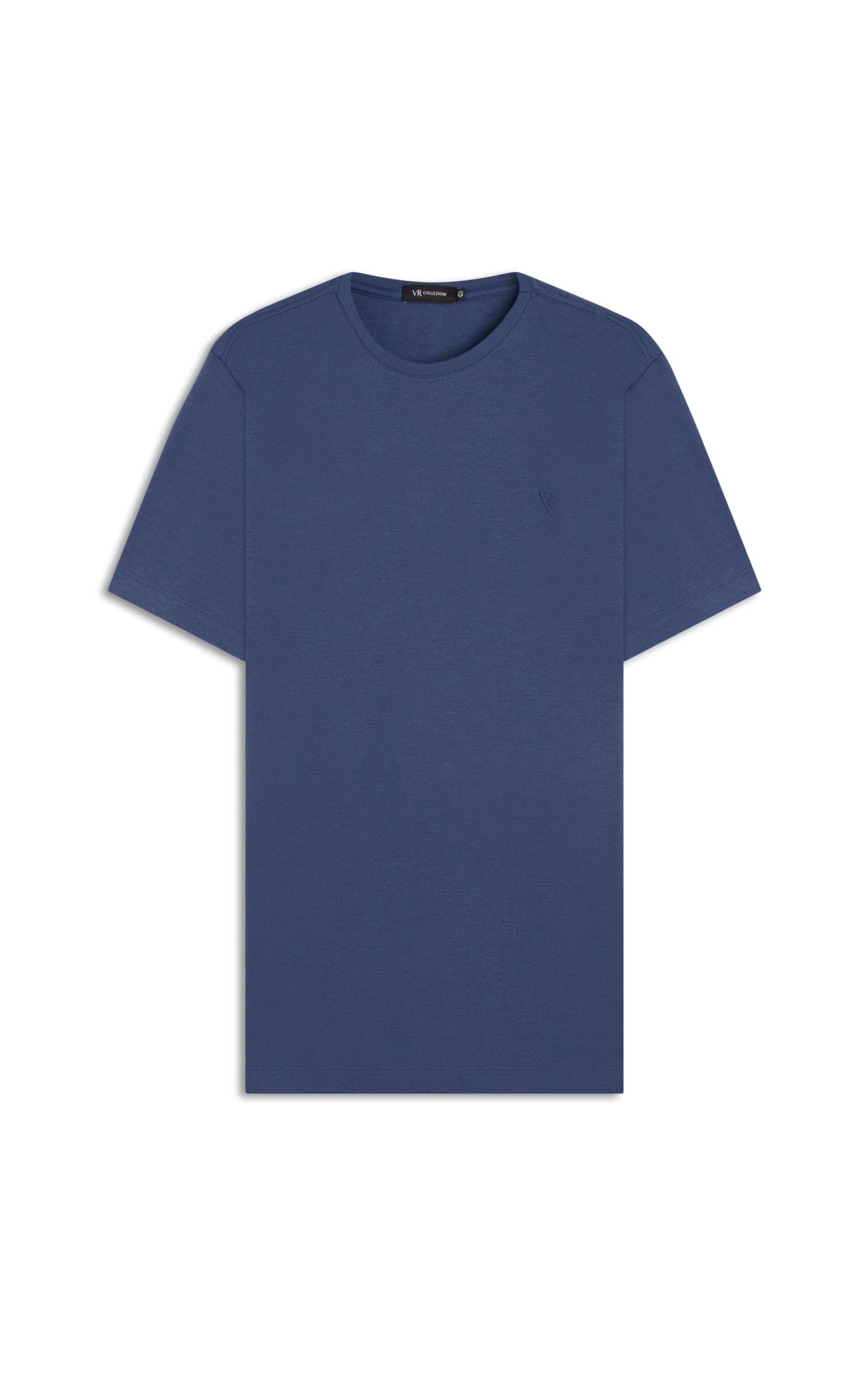 T-Shirt Interlock Pima Marinho
