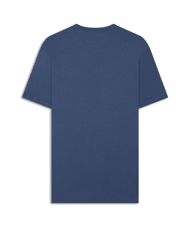 T-Shirt Interlock Pima Marinho