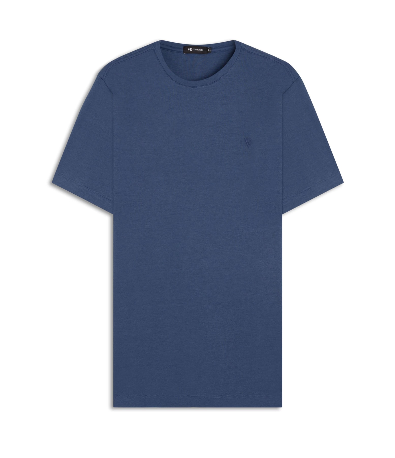 T-Shirt Interlock Pima Marinho