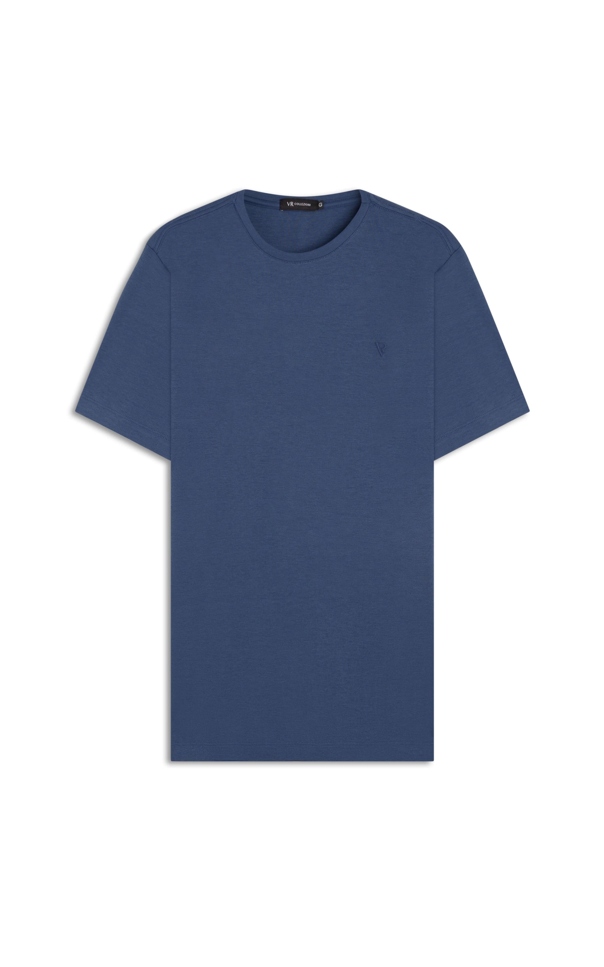 T-Shirt Interlock Pima Marinho