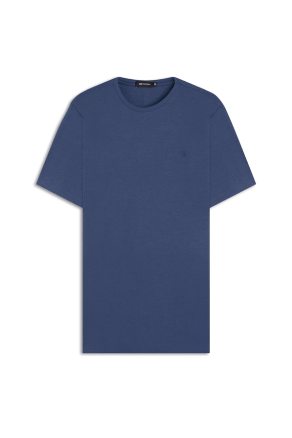 T-Shirt Interlock Pima  Marinho