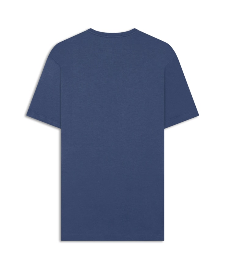 T-Shirt Interlock Pima Marinho