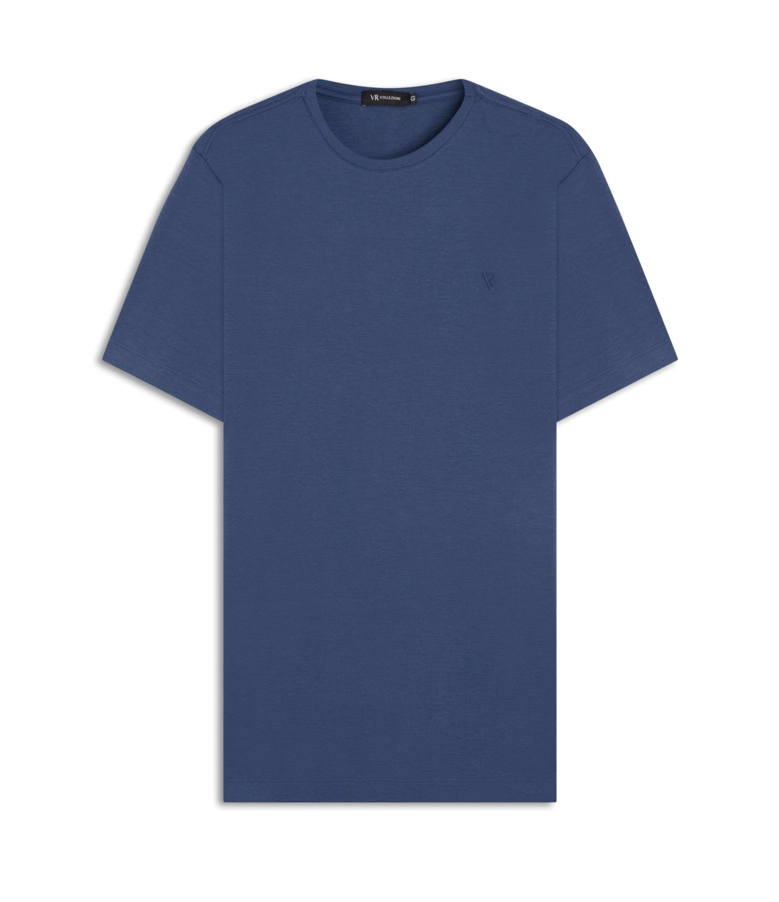 T-Shirt Interlock Pima Marinho