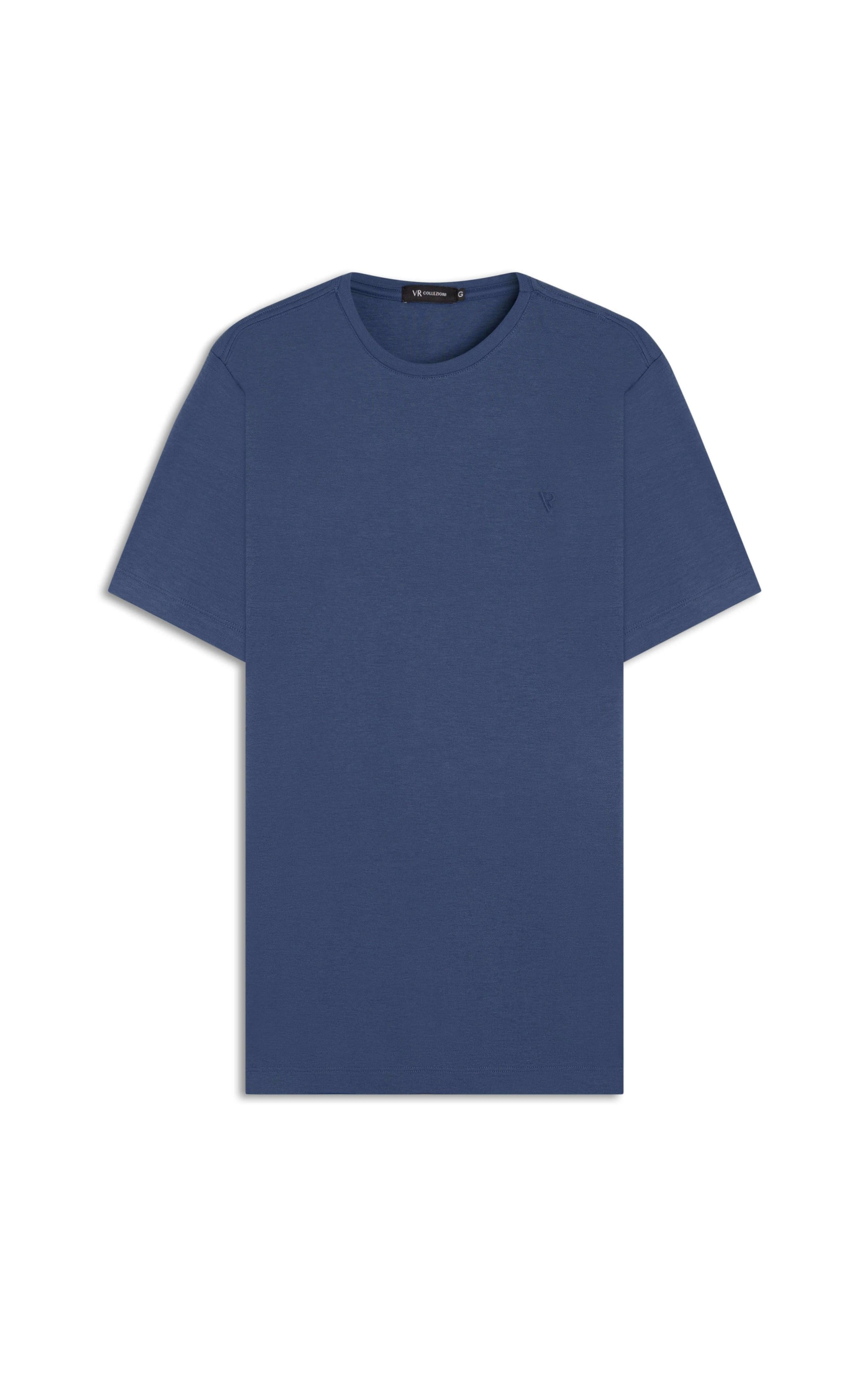 T-Shirt Interlock Pima Marinho