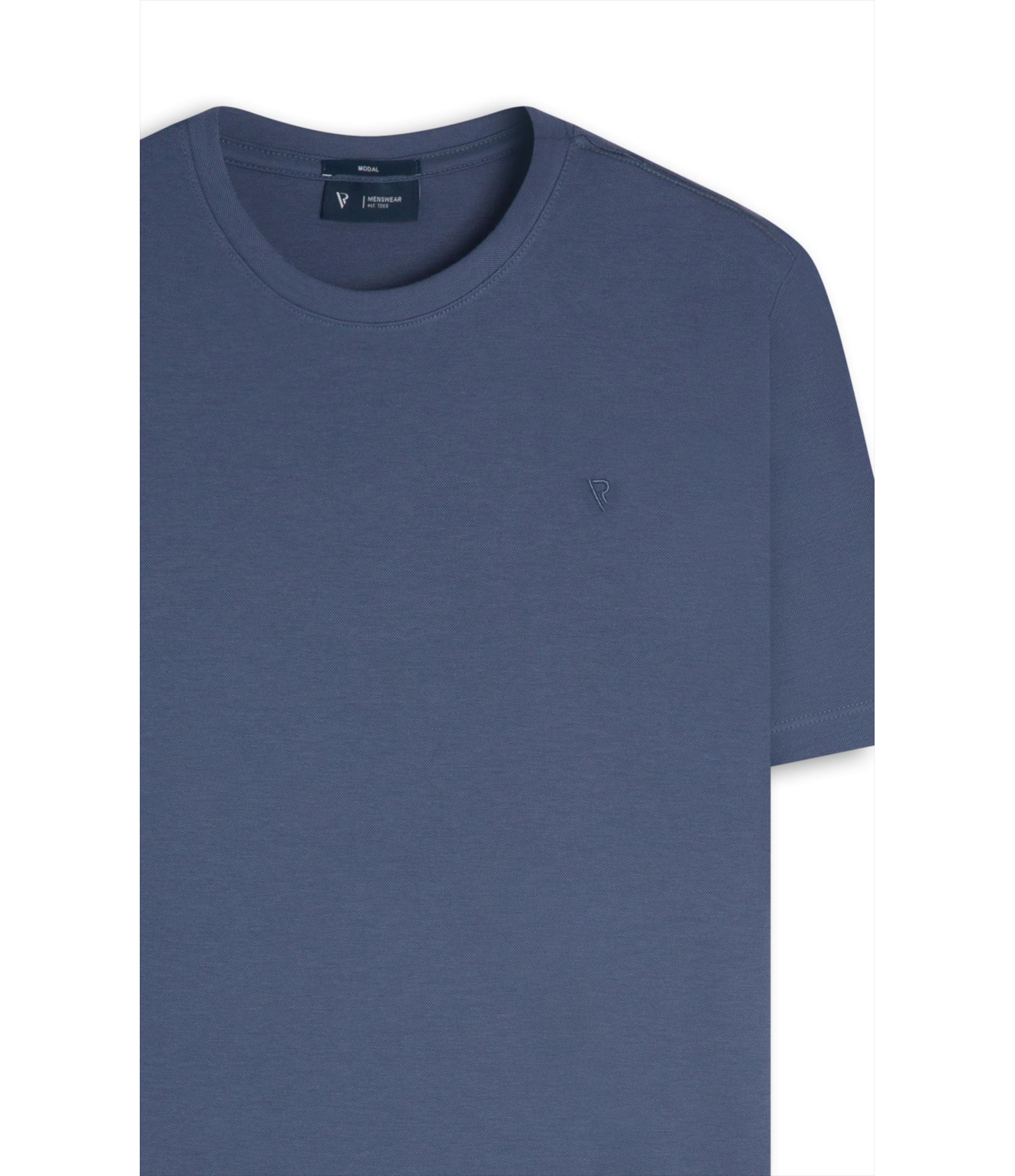 T-Shirt Interlock Pima Marinho