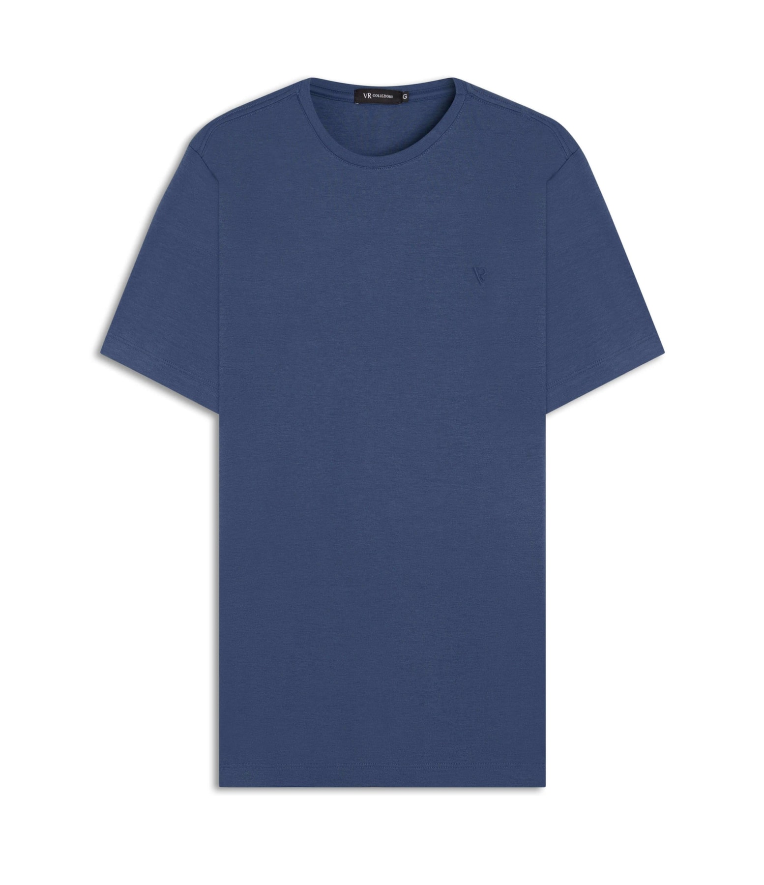 T-Shirt Interlock Pima Marinho