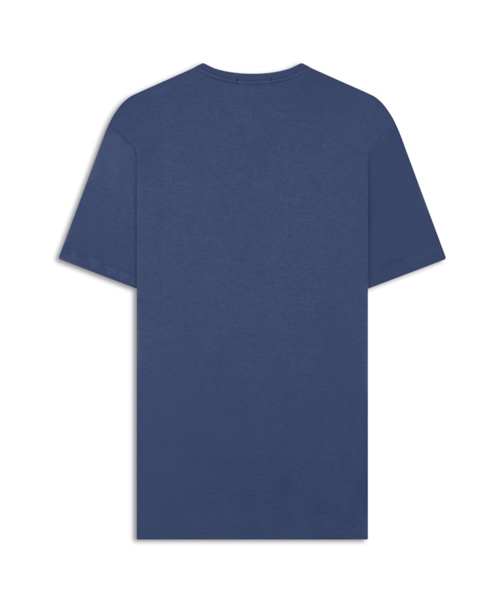 T-Shirt Interlock Pima Marinho Ii