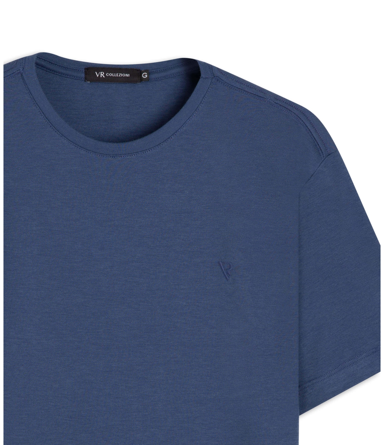 T-Shirt Interlock Pima Marinho