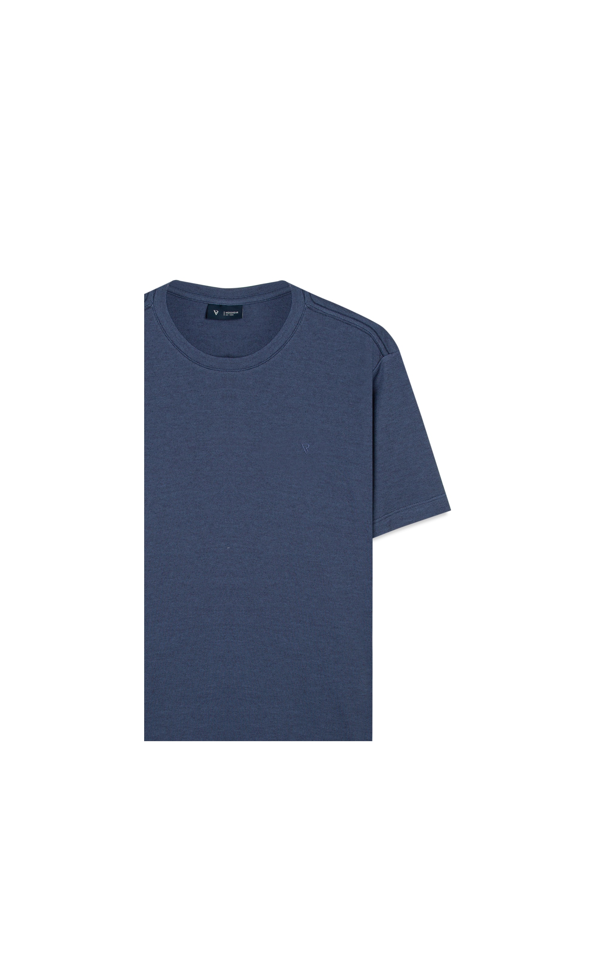 T-Shirt Interlock Pima Marinho
