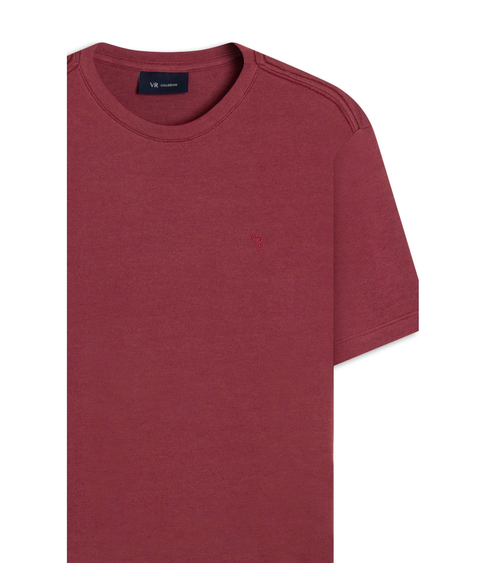 T-Shirt Interlock Pima Rosa Velho