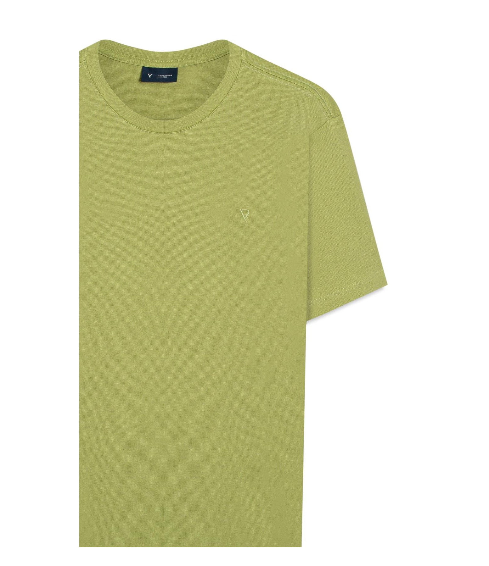T-Shirt Interlock Pima Verde Claro
