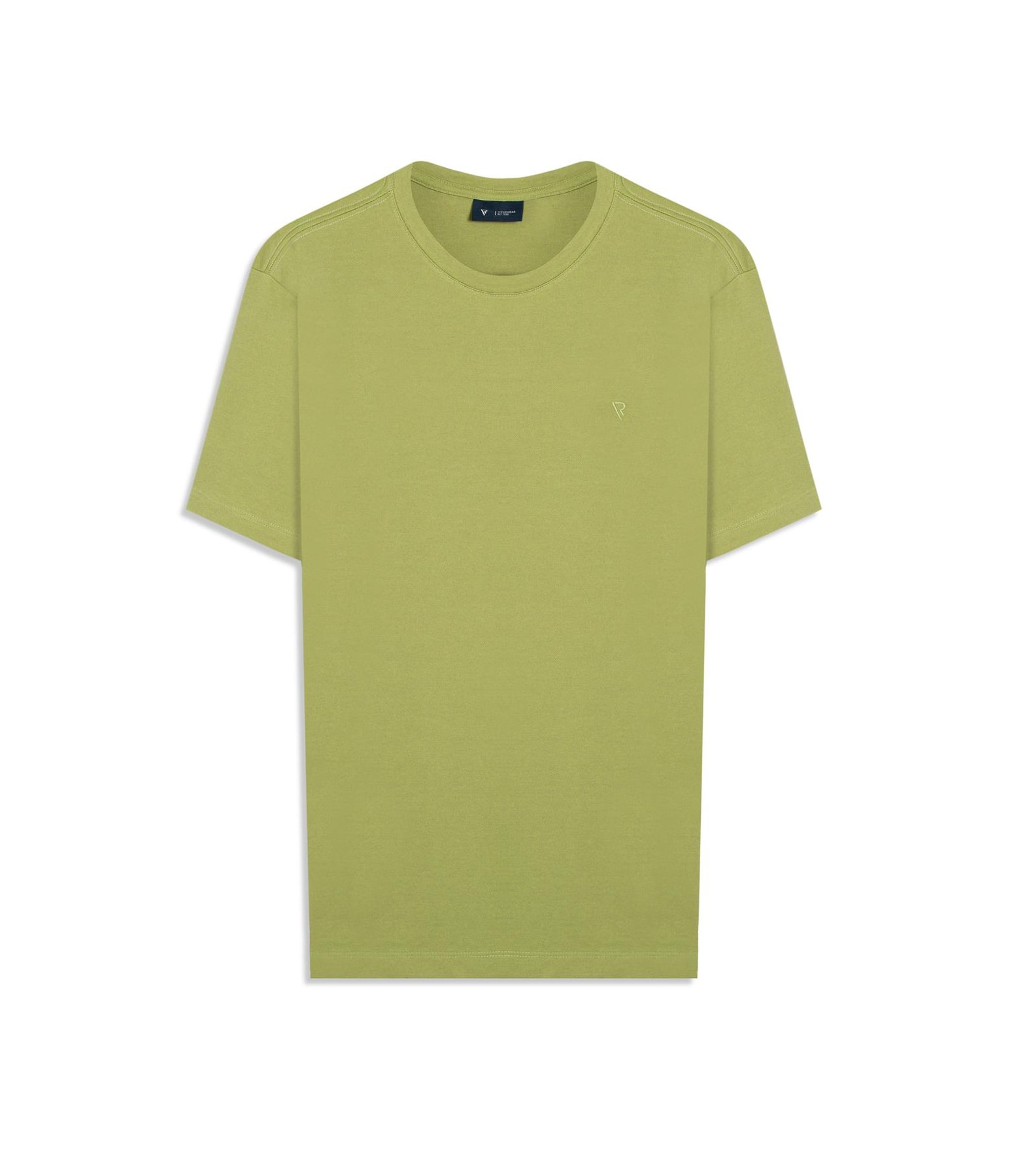 T-Shirt Interlock Pima Verde Claro