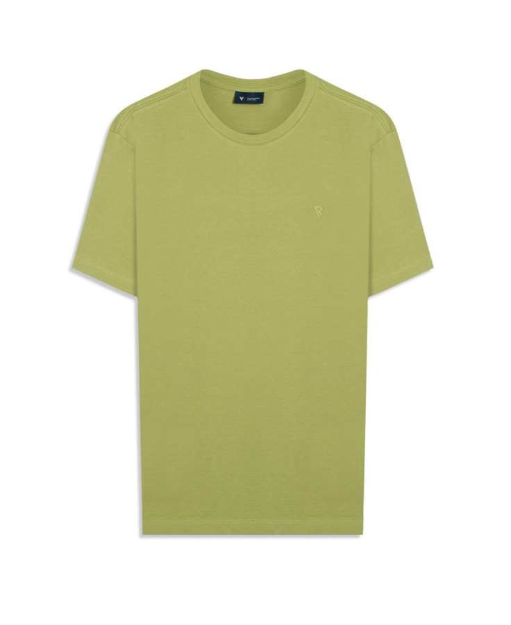 T-Shirt Interlock Pima Verde Claro
