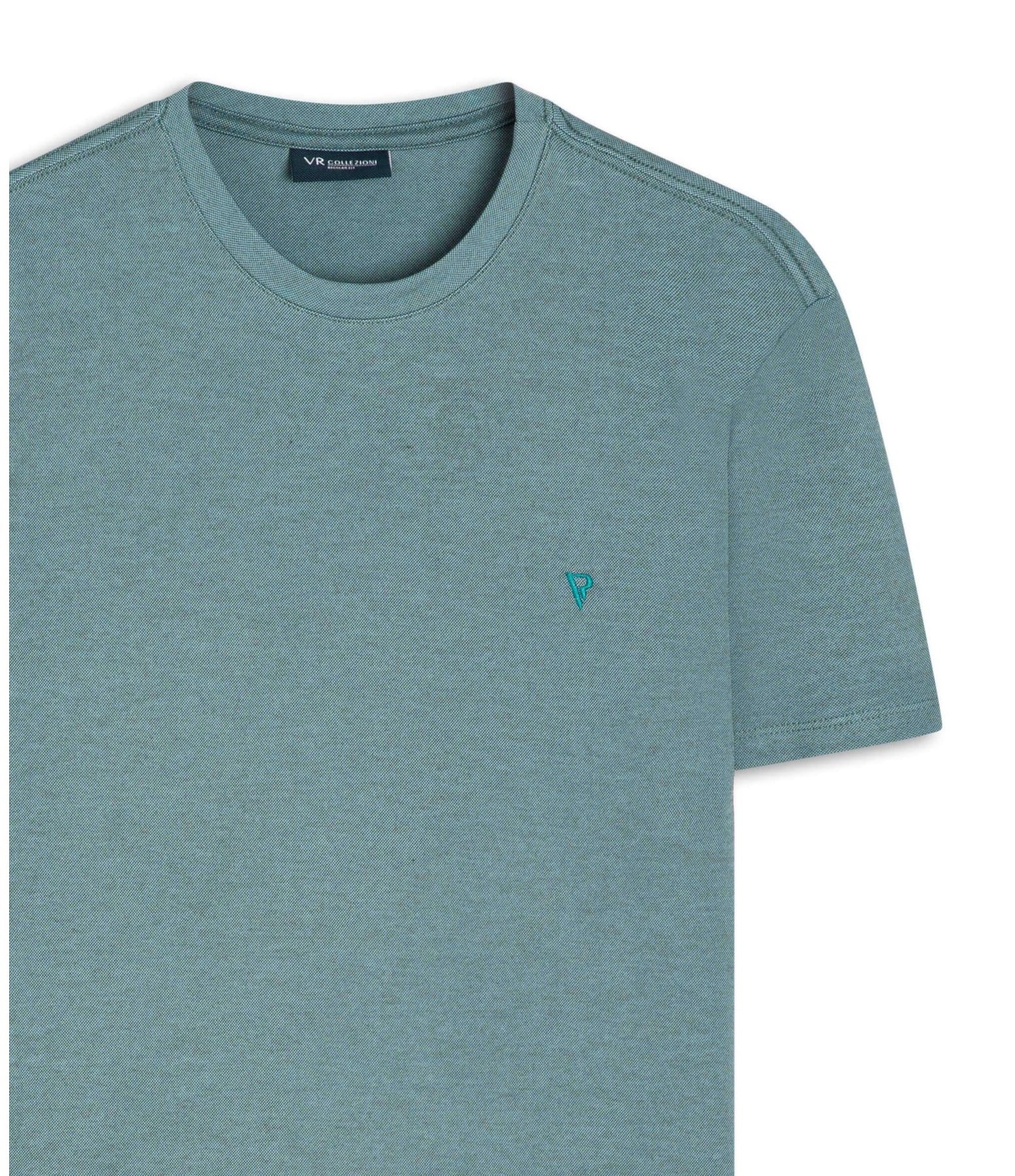 T-Shirt Interlock Pima Verde Claro