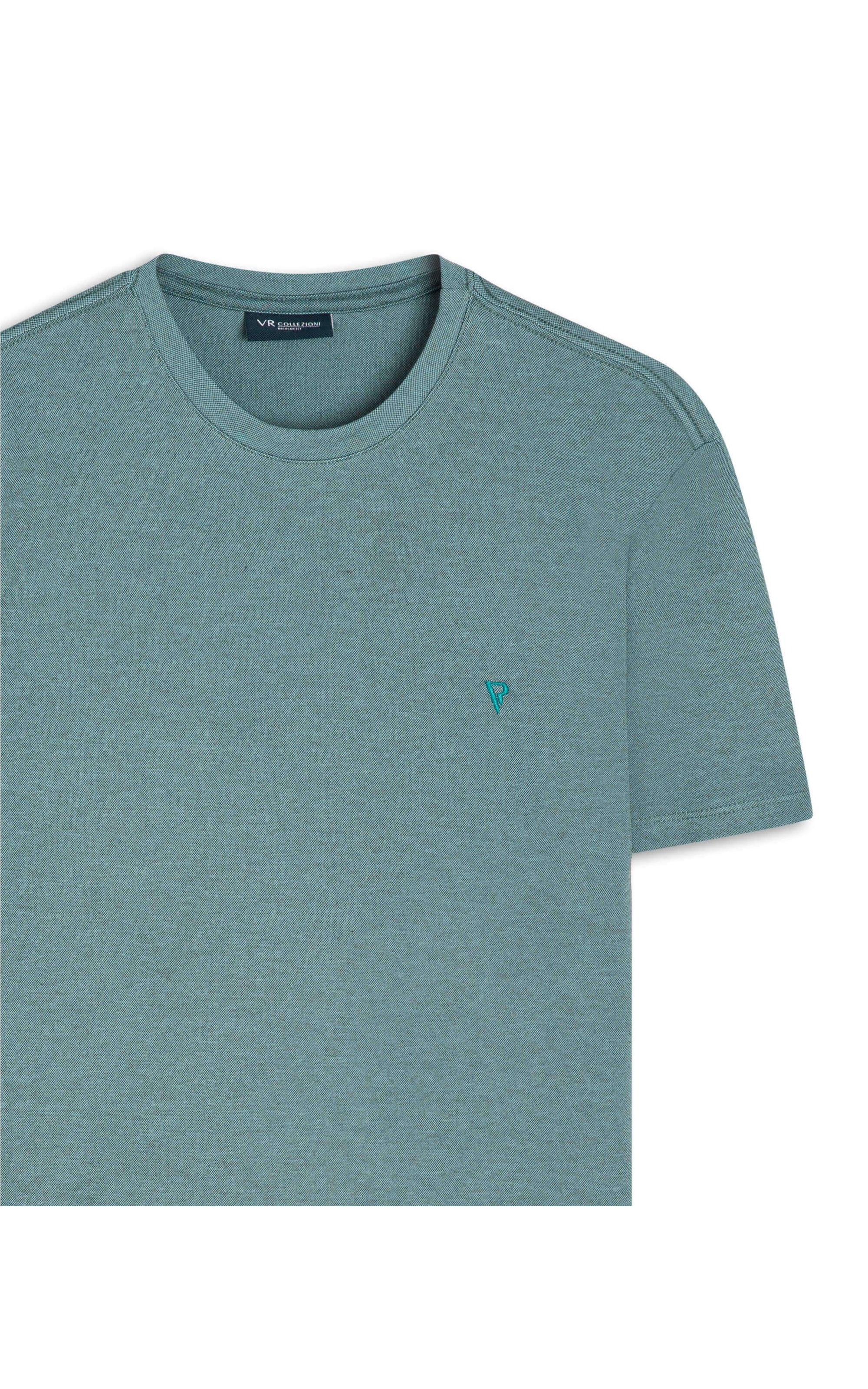 T-Shirt Interlock Pima Verde Claro