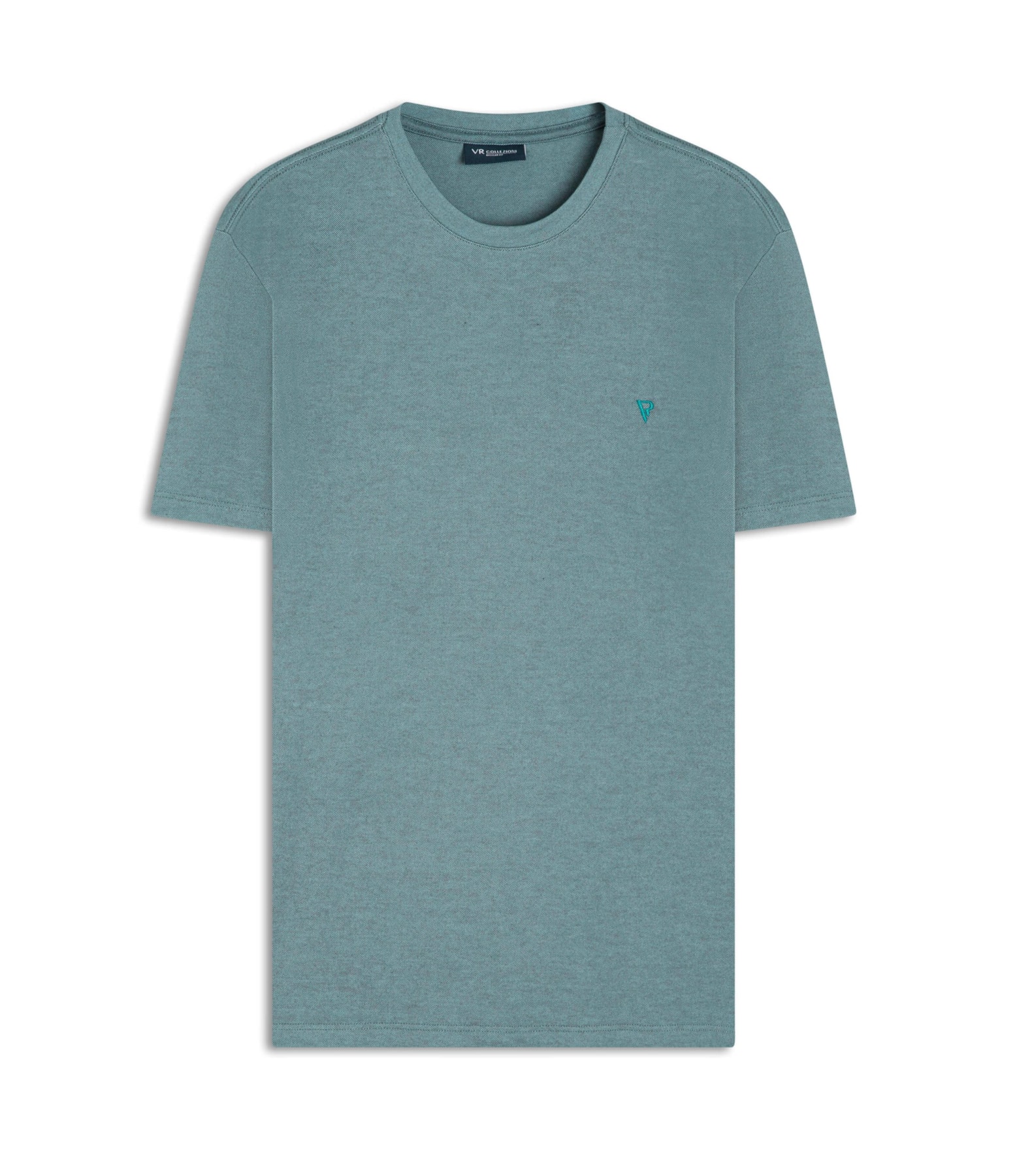 T-Shirt Interlock Pima Verde Claro