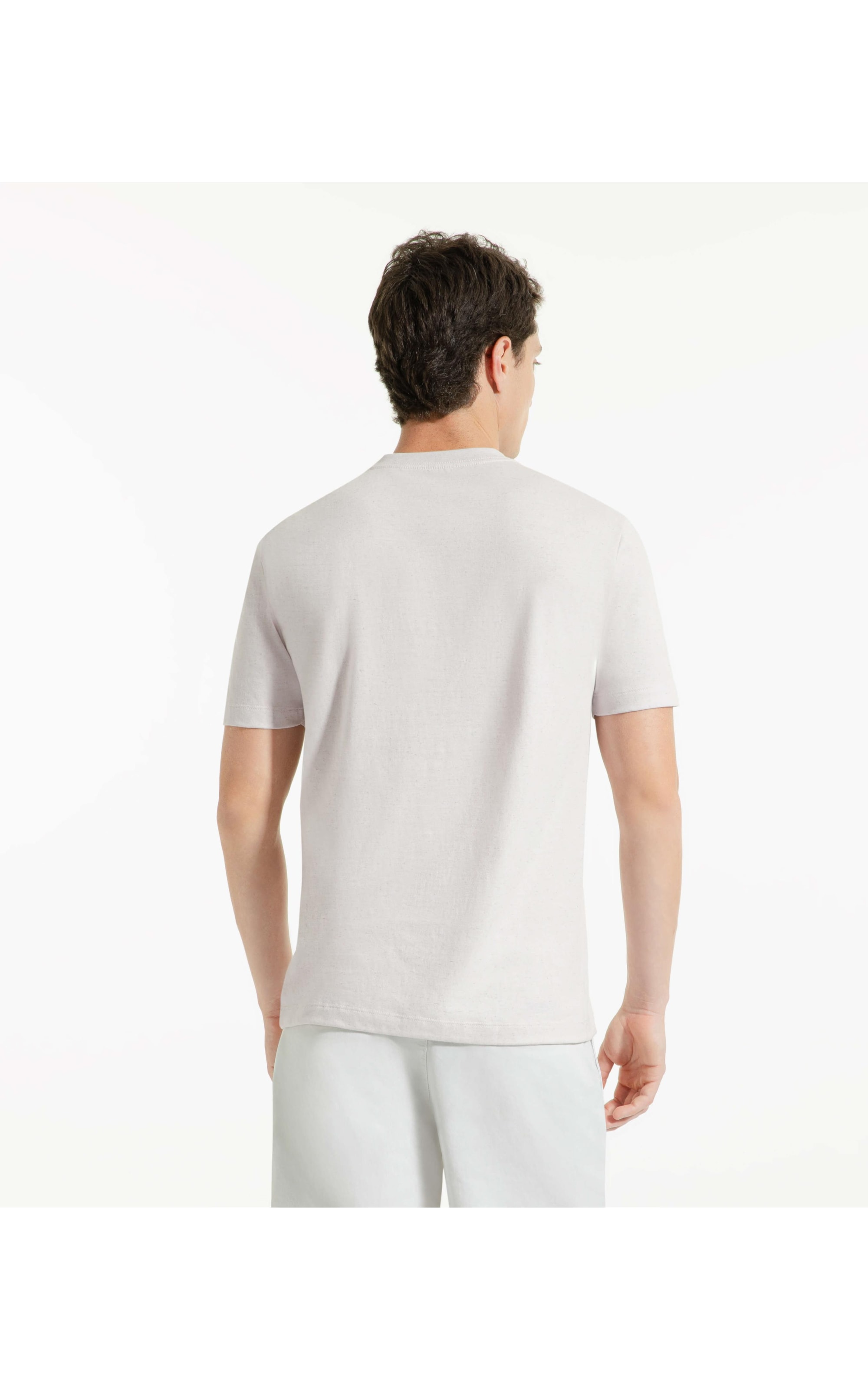 T-Shirt Linho Básica Lavanda
