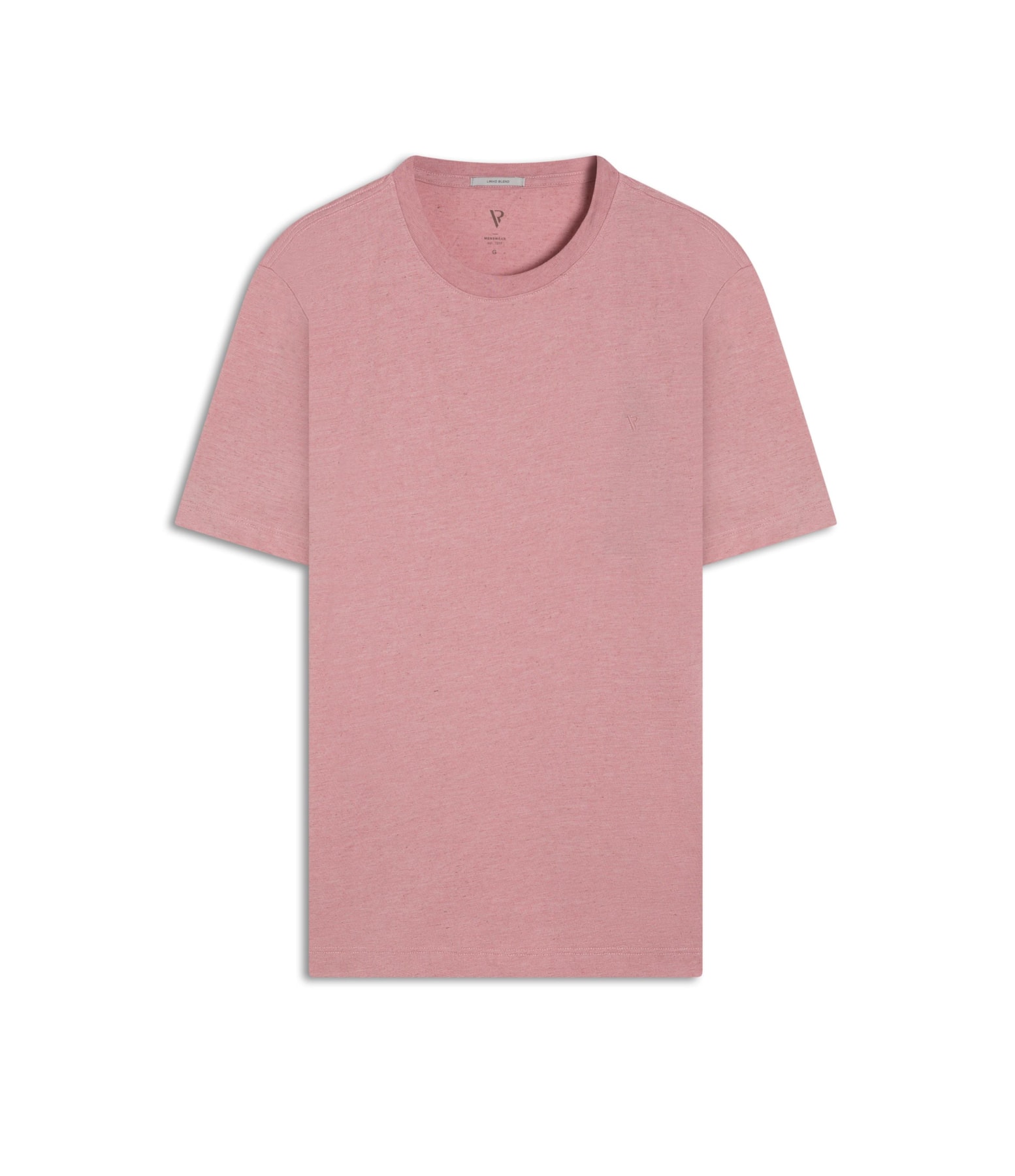 T-Shirt Linho Básica Rosa
