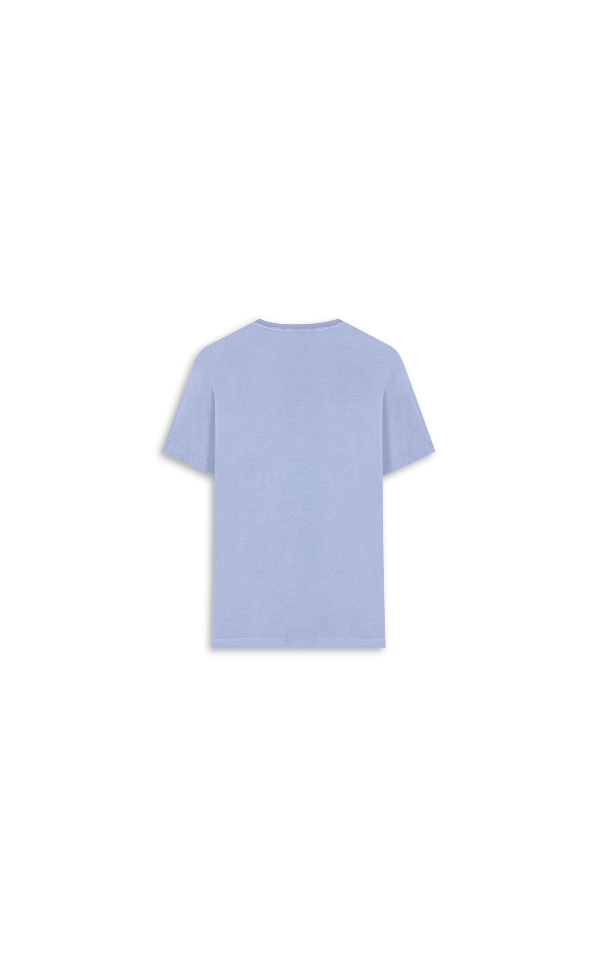 T-Shirt Malha Básica Azul Pervante