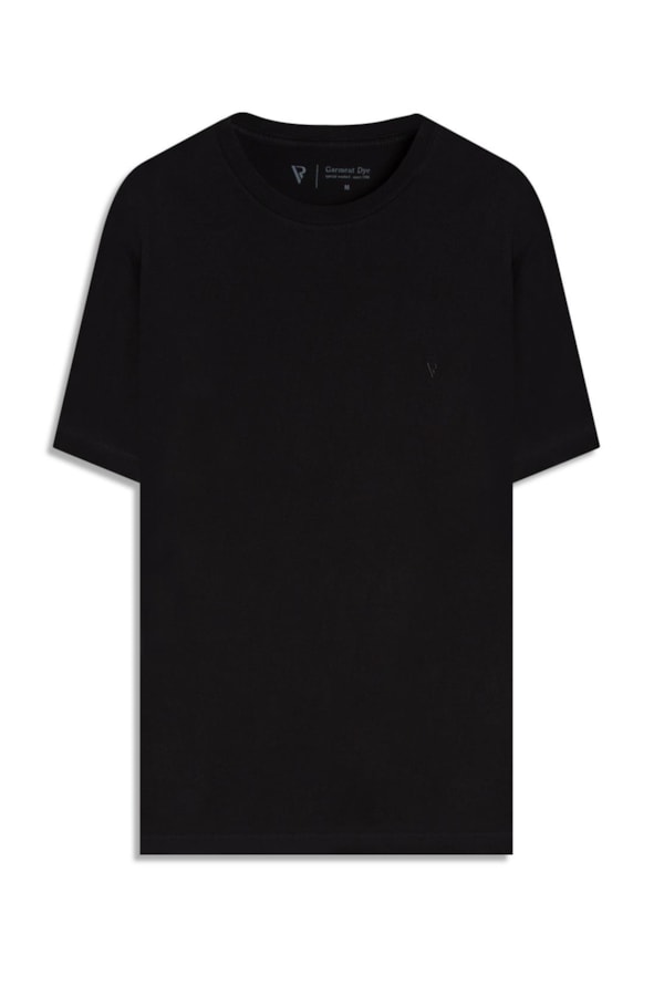 T-Shirt Malha Básica Black