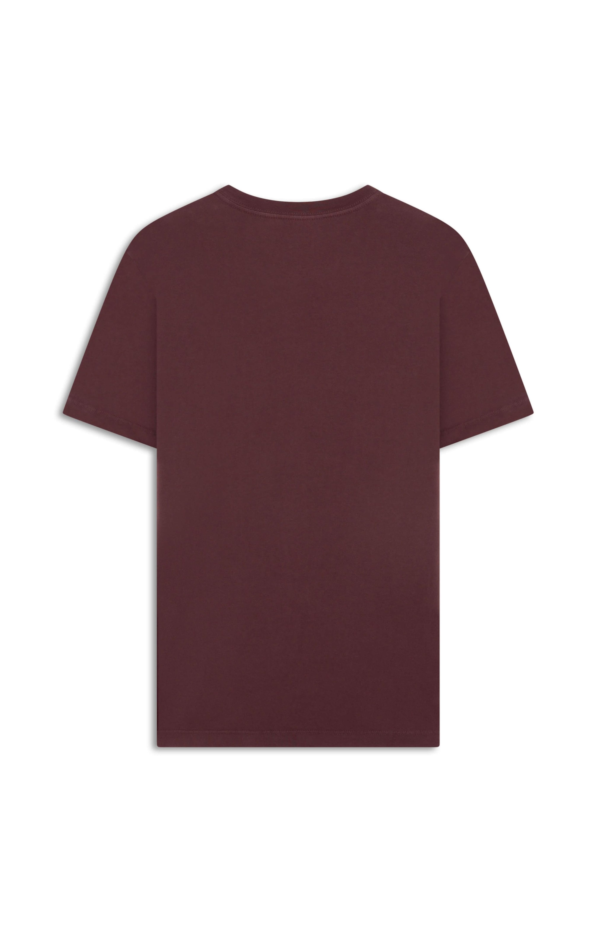 T-Shirt Malha Básica Bordeaux