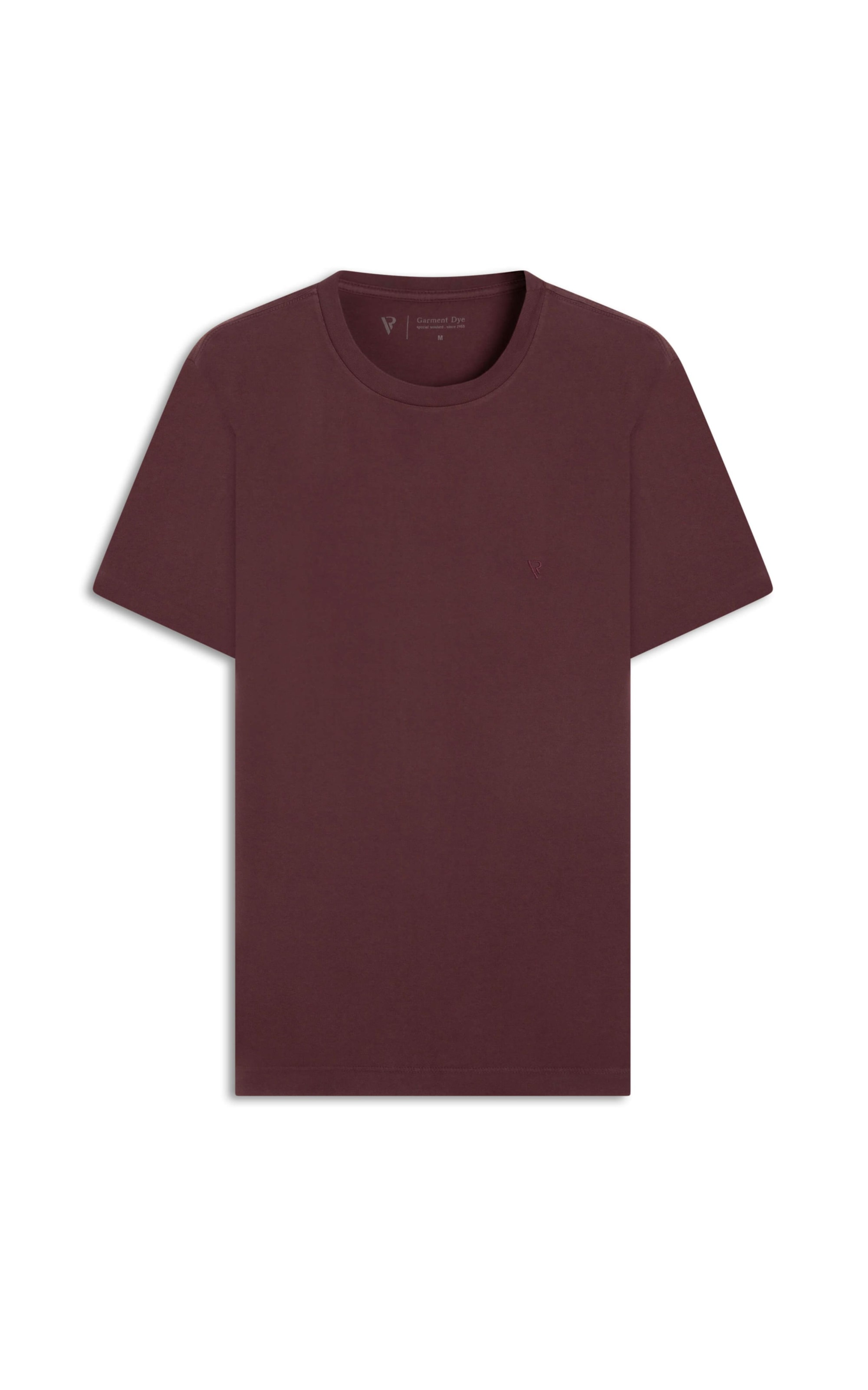 T-Shirt Malha Básica Bordeaux