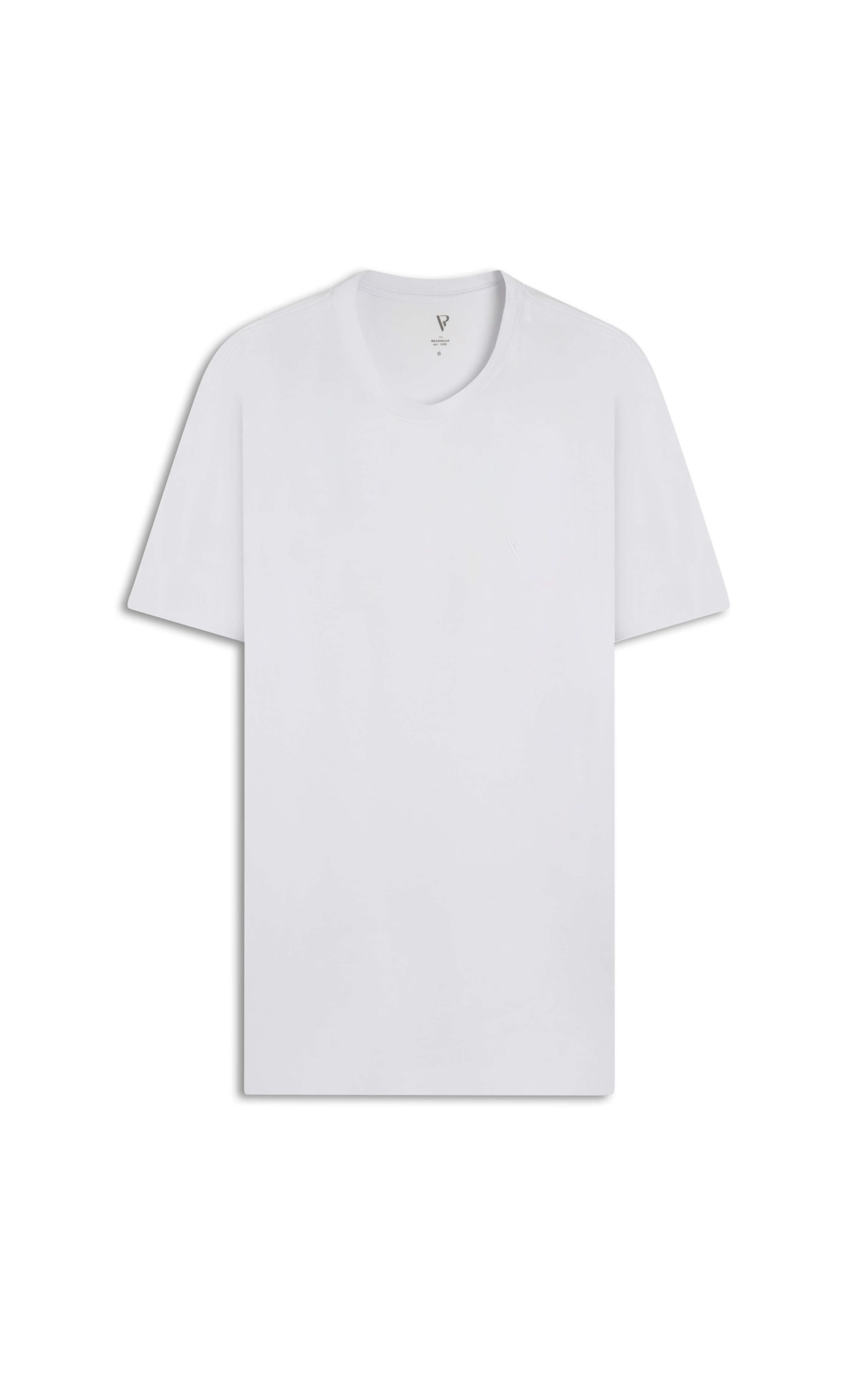 T-Shirt Malha Básica Branco