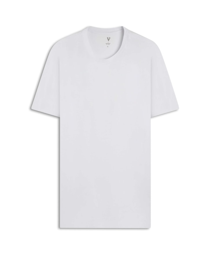 T-Shirt Malha Básica Branco