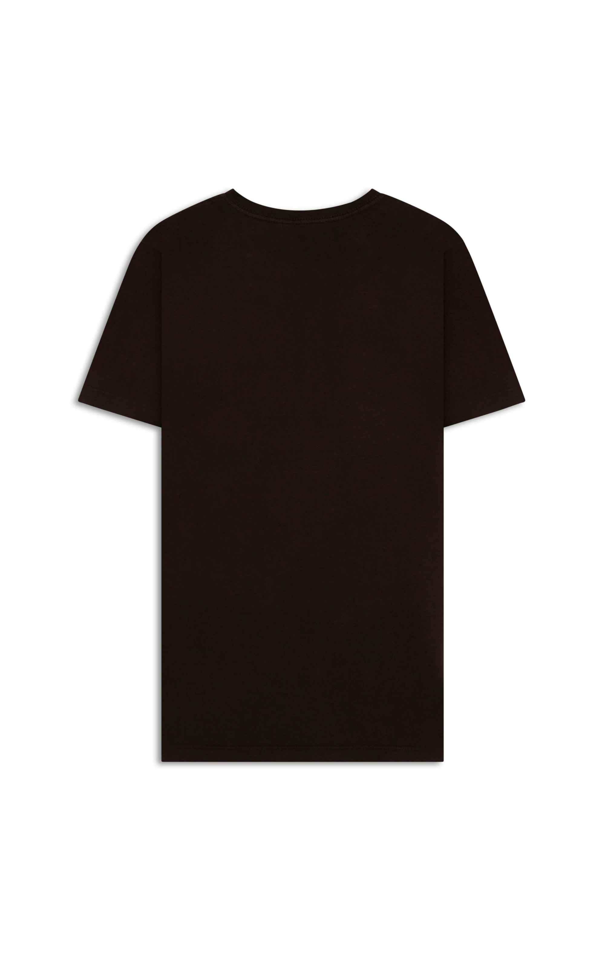 T-Shirt Malha Básica Dark Brown