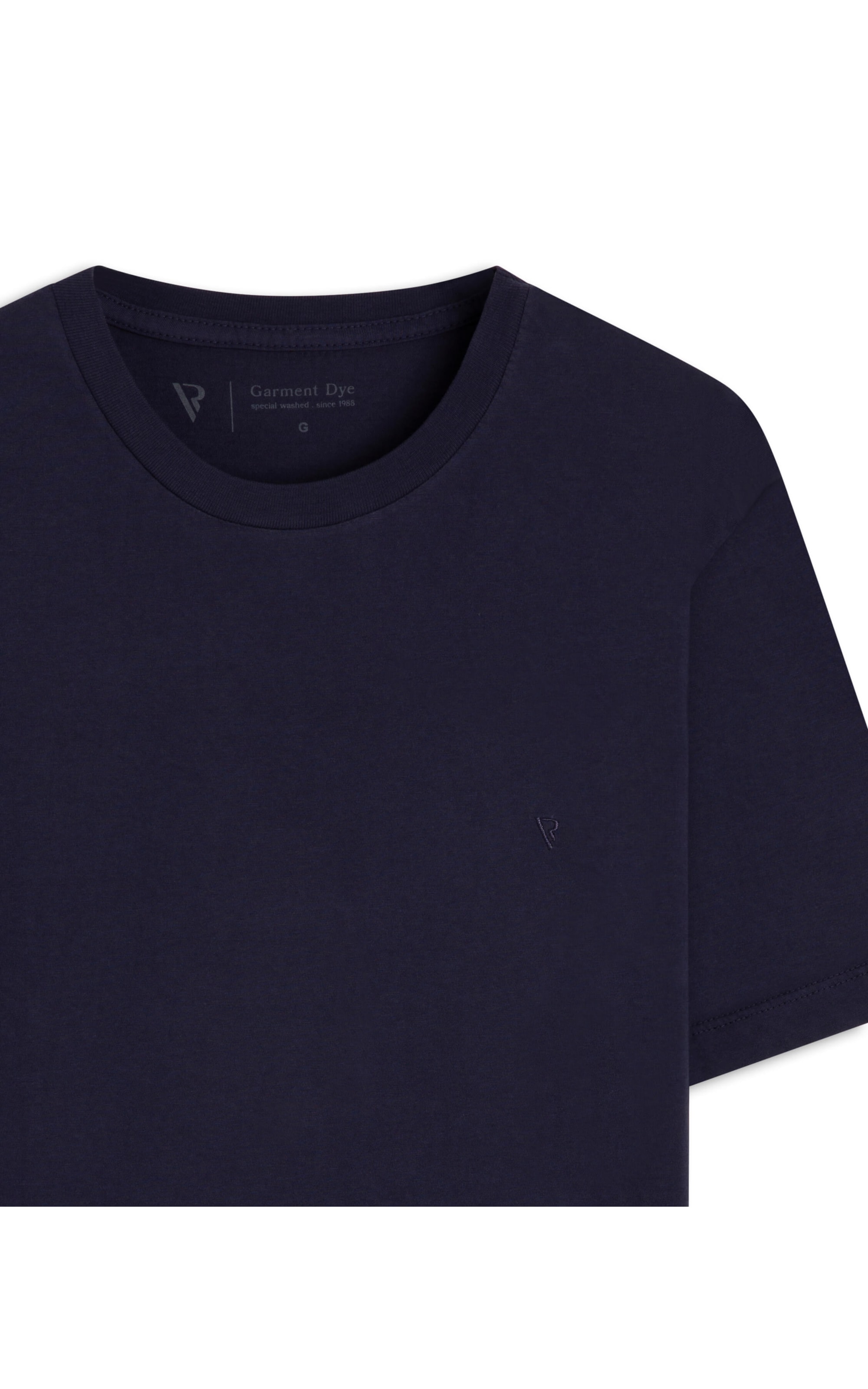 T-Shirt Malha Básica Dark Navy