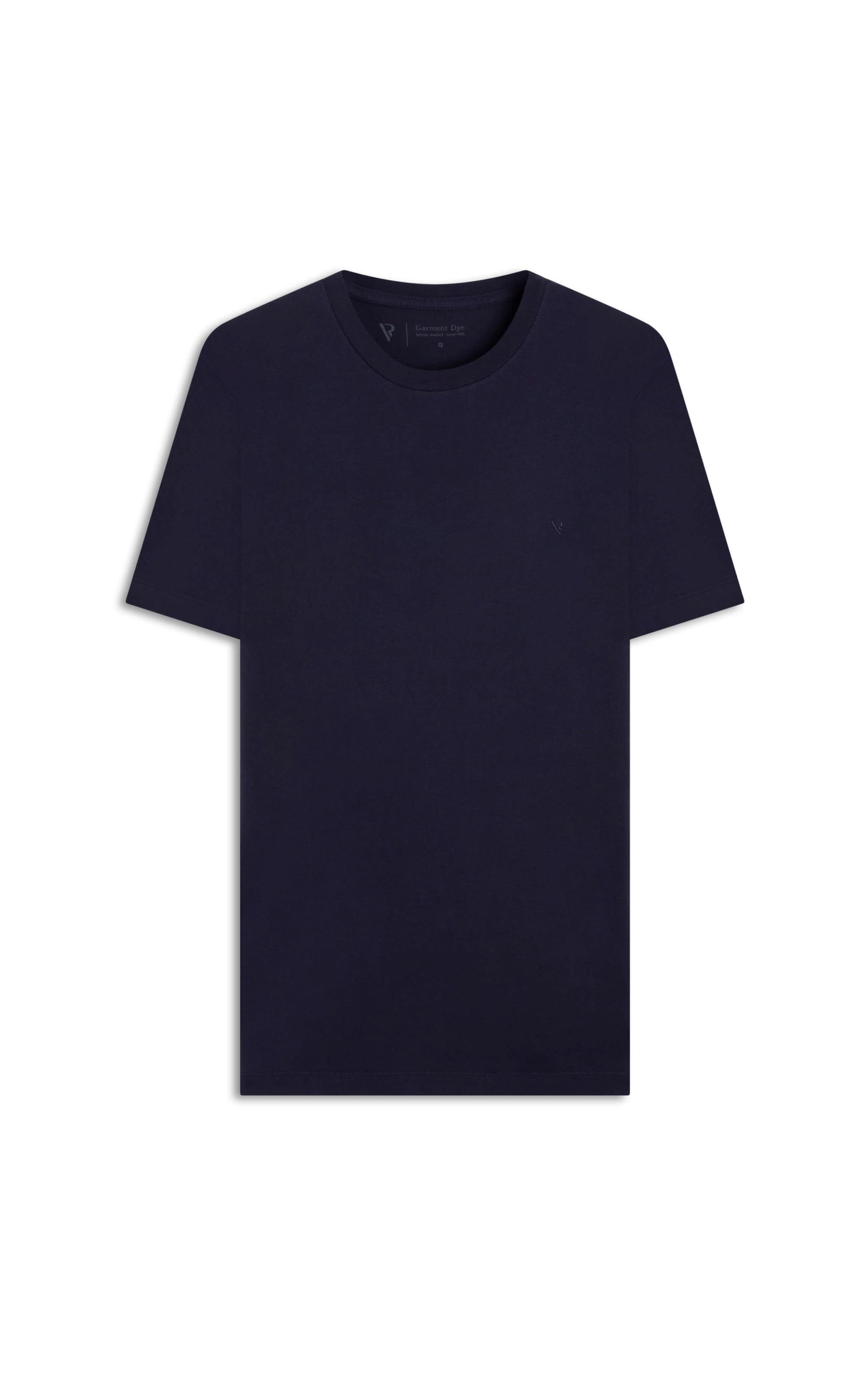 T-Shirt Malha Básica Dark Navy