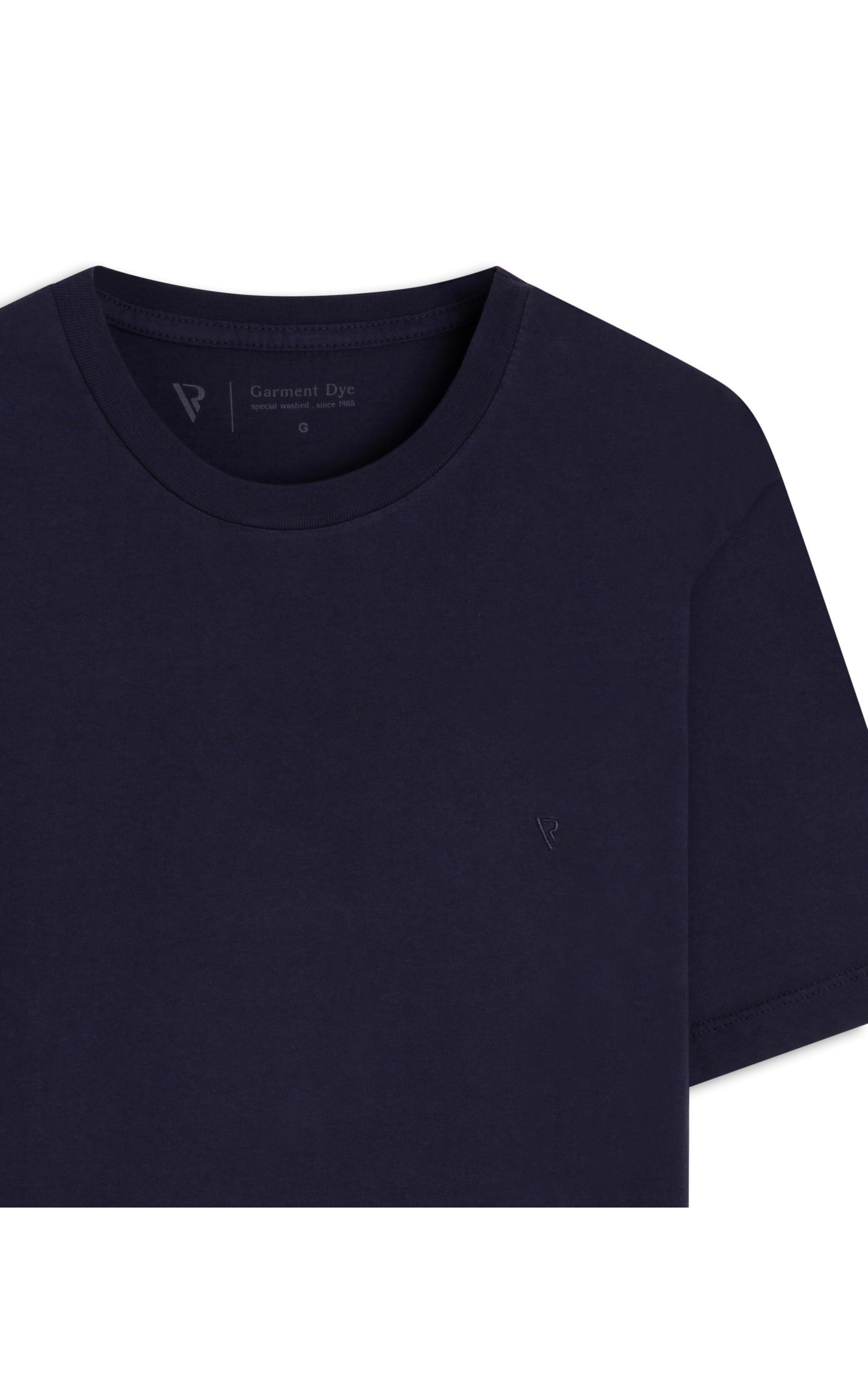 T-Shirt Malha Básica Dark Nay