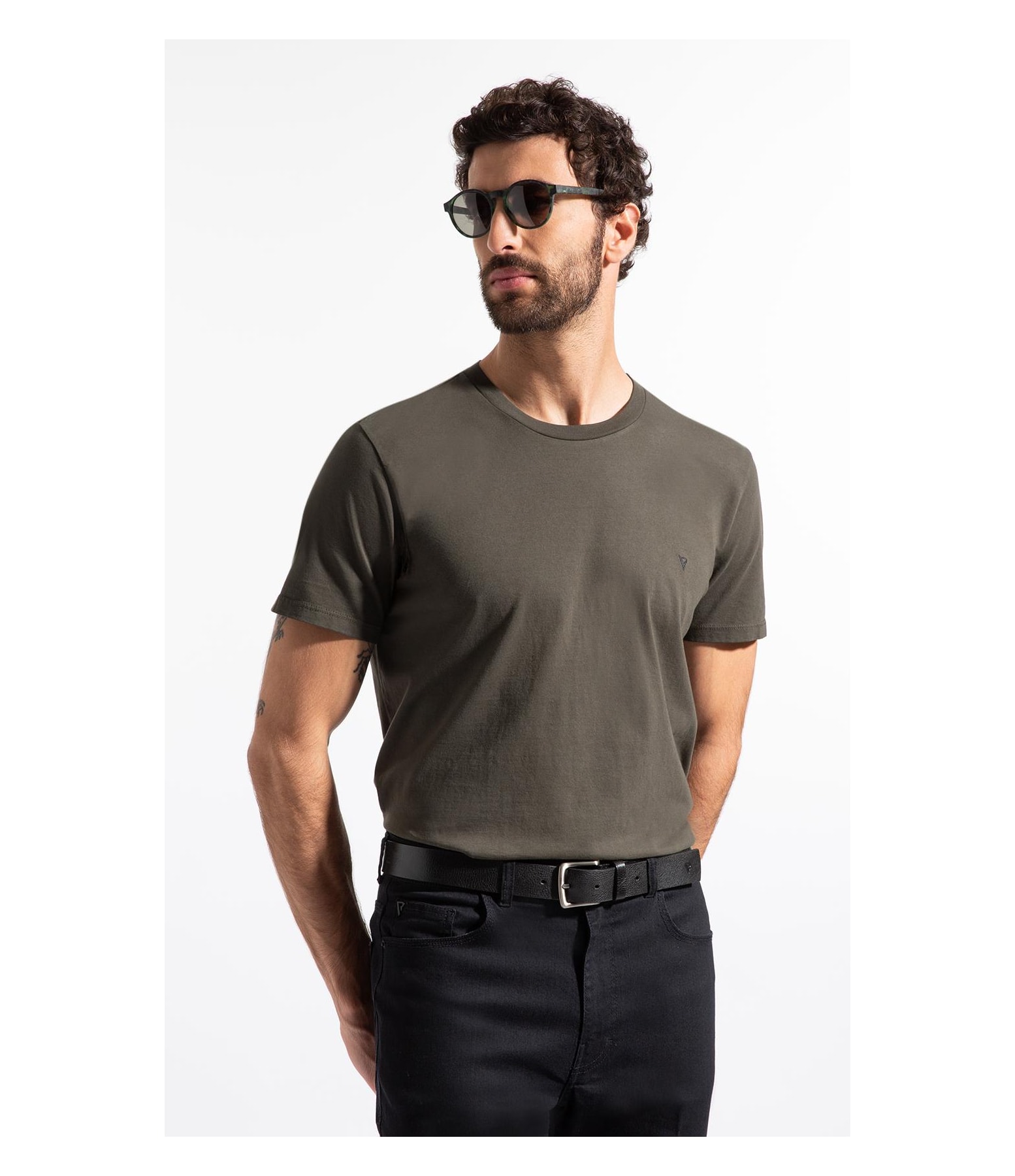 T-Shirt Malha Básica Floresta