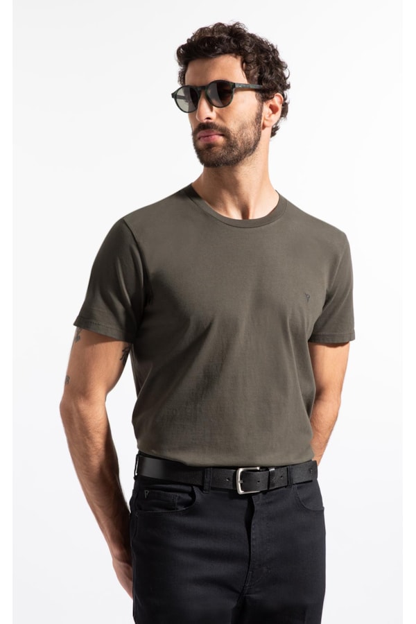 T-Shirt Malha Básica Floresta