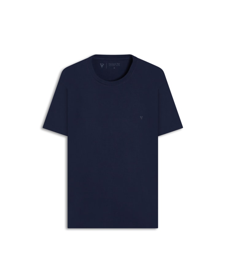 T-Shirt Malha Básica Marinho