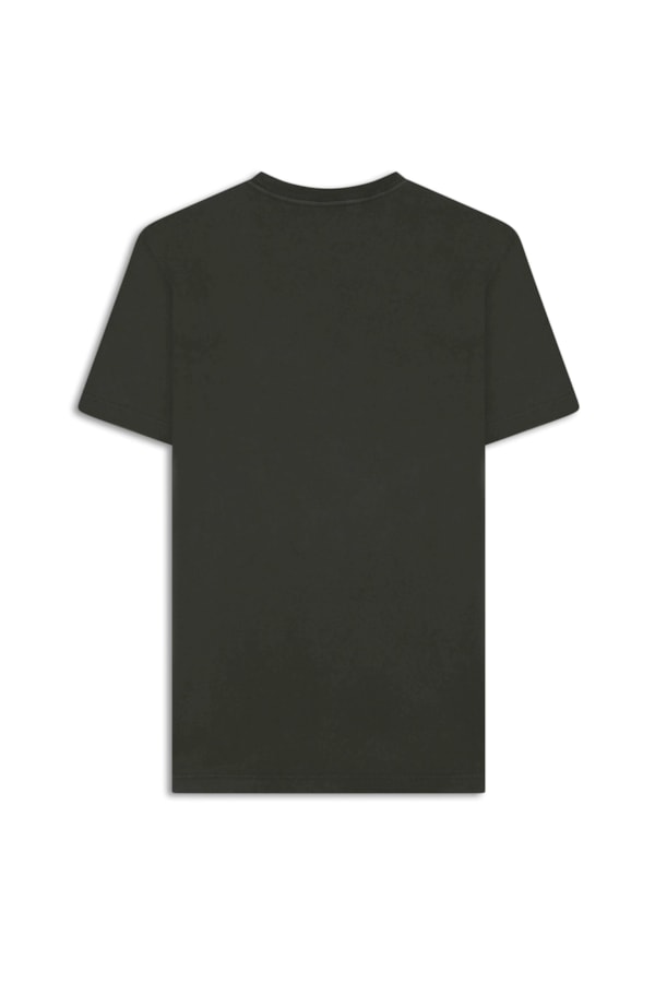 T-Shirt Malha Básica Musgo